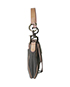 Dior Vintage Denim Saddle Bag, side view